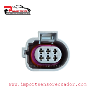 SOQUET CONECTOR 6 PINES SENSOR VOLKSWAGEN-AUDI VARIOS Código:SOQ472