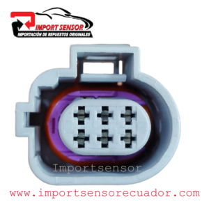 CONECTOR 6 PINES SENSORES VARIOS VOLKSWAGEN / AUDI  Código: SOQ472