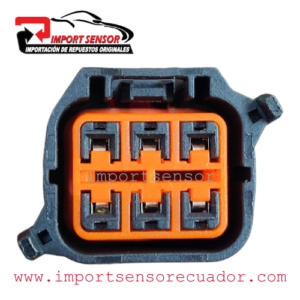 CONECTOR 6 PINES FAROS HYUNDAI / KIA Código: SOQ460