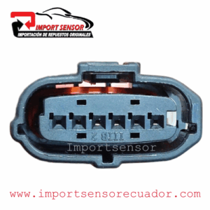 CONECTOR 6 PINES SENSOR PEDAL DE ACELERACIÓN TOYOTA Código:SOQ491