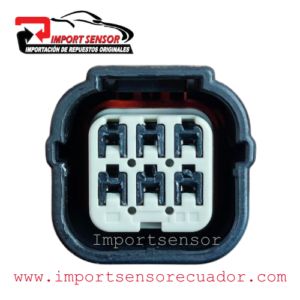 CONECTOR 6 PINES SENSOR DE OXIGENO HONDA Código: SOQ423