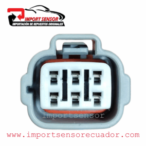 CONECTOR 6 PINES SENSOR PEDAL DE ACELARACION TOYOTA Código: SOQ414