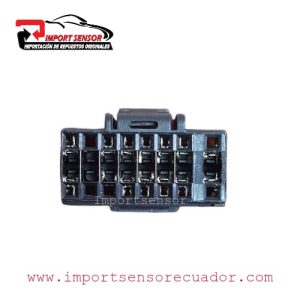 SOQUET CONECTOR 16 PINES ADAPTADOR RADIO UNIVERSAL Código:SOQ510