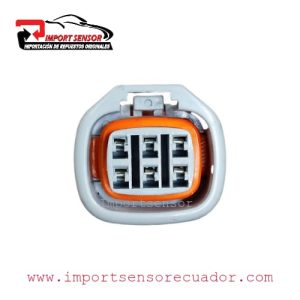 CONECTOR 6 PINES SENSOR PEDAL DE ACELARACION TOYOTA Código:SOQ437