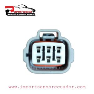 CONECTOR 6 PINES SENSOR PEDAL DE ACELARACION TOYOTA Código:SOQ414