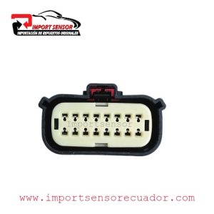 SOQUET CONECTOR 16 PINES FAROS FORD VARIOS  Código:SOQ416