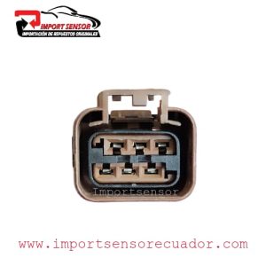 CONECTOR 6 PINES BOMBA DE GASOLINA CHEVROLET SPARK Código:SOQ243