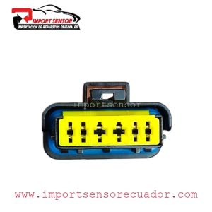 CONECTOR 6 PINES BOMBA DE GASOLINA PEUGEOT-RENAULT Código: SOQ189