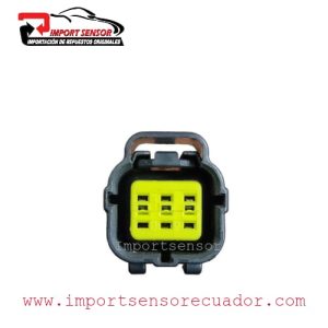 CONECTOR 6 PINES HEMBRA IAC GM LUV Código: SOQ175