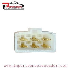 CONECTOR 6 PINES MACHO UNIVERSAL Código: SOQ080