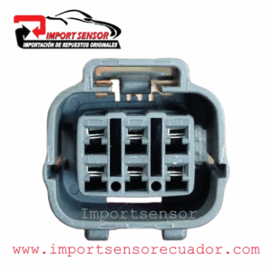 CONECTOR 6 PINES CUERPO DE ACELERACIÓN  MAZDA Código: SOQ242