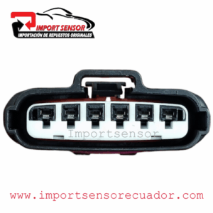 CONECTOR 6 PINES CUERPO ACELERACÓN NISSAN VERSA Código: SOQ199
