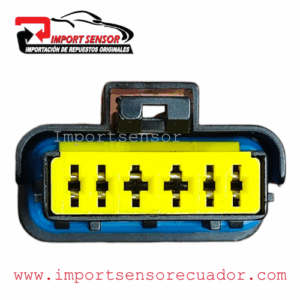 CONECTOR 6 PINES BOMBA DE COMBUSTIBLE PEUGEOT / RENAULT Código: SOQ189