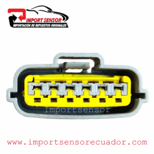 CONECTOR 6 PINES MODULO DISTRIBUIDOR NISSAN  Código: SOQ076