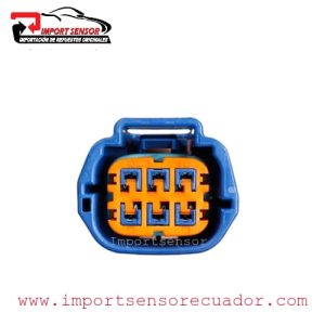 CONECTOR 6 PINES CUERPO ACELERACION NISSAN  Código:SOQ074