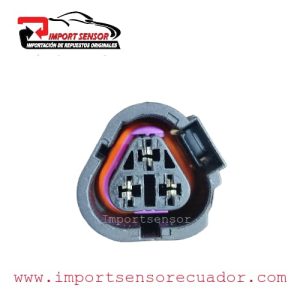 CONECTOR 3 PINES SENSOR TEMPERATURA VOLKSWAGEN GOL Código:SOQ456