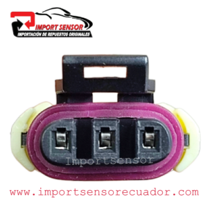 CONECTOR 3 PINES BOBINA DE ENCENDIDO CHEVROLET AVEO / SENSOR MAP CHEVROLET CORSA GM Código: SOQ162