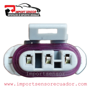 CONECTOR 3 PINES SENSOR MAP CHEVROLET AVEO Código: SOQ049