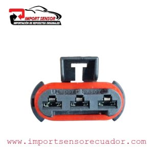 CONECTOR 3 PINES ELECTROVENTILADOR CHEVROLET Código:SOQ424