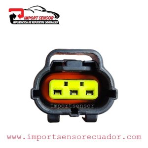 CONECTOR 3 PINES SENSOR VELOCIMETRO HYUNDAI KIA Código:SOQ306