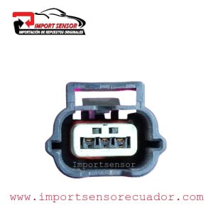 CONECTOR 3 PINES SENSOR DE VELOCIDAD RENAULT LOGAN Código:SOQ290