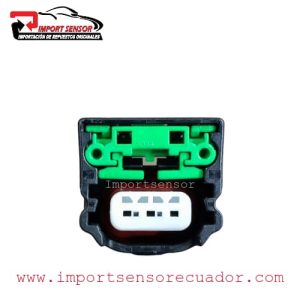 CONECTOR 3 PINES SENSOR CKP NISSAN GUIA ARRIBA  Código: SOQ094