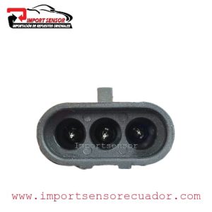 SOQUET CONECTOR 3 PINES SENSOR DE OXIGENO CORSA MACHO Código:SOQ131