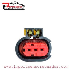 SOQUET CONECTOR  3 PINES BOBINA VEHICULO CHINO Cod:SOQ065