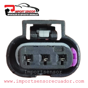 CONECTOR 3 PINES SENSORES VARIOS VOLKWAGEN / AUDI Código: SOQ454