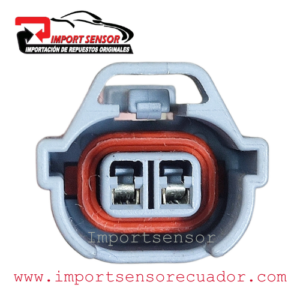 CONECTOR 2 PINES INYECTOR HYUNDAI SANTA FE / KIA RIO Código: SOQ239