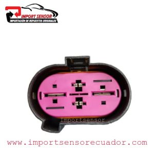 CONECTOR 4 PINES ELECTROVENTILADOR VOLKSWAGEN JETTA-GOL-SKODA-AUDI Código:SOQ540