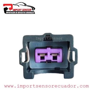 CONECTOR 2 PINES INYECTOR UNIVERSAL Código:SOQ051