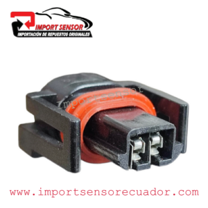 CONECTOR 2 PINES INYECTOR CHEVROLET VARIOS Código: SOQ001