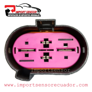 CONECTOR 4 PINES ELECTROVENTILADOR VOLKSWAGEN GOL / SKODA / AUDI Código: SOQ540