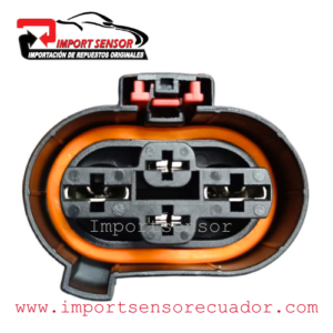 CONECTOR 4 PINES ELECTROVENTILADOR VOLKSWAGEN GOL / SKODA / AUDI Código: SOQ539