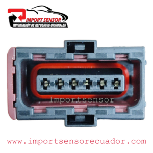 CONECTOR 6 PINES PEDAL DE ACELERACION CHEVROLET SAIL Código: SOQ533