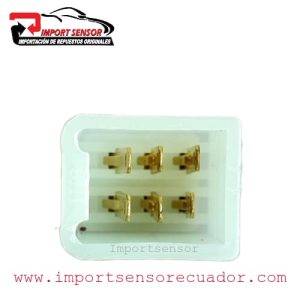 CONECTOR 6 PINES MACHO UNIVERSAL VARIAS APLICACIONES Código: SOQ025