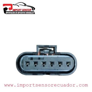 CONECTOR 6 PINES SENSOR IMPACTO VW AUDI Código:SOQ417
