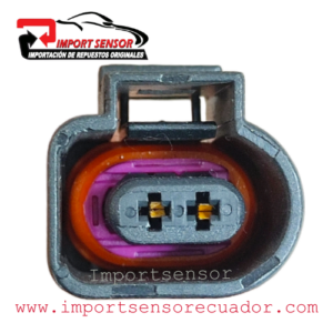 CONECTOR 2 PINES SENSOR DE TEMPERATURA VOLKSWAGEN Código: SOQ063
