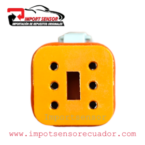 CONECTOR 6 PINES DEUTSCH CAMION VARIOS Código: SOQ554