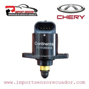 VALVULA IAC SHINERAY X30 / PRACTIVAN / FULWIN/ CHERRY QQ / GEELY ALTO/ ZOTYE NOMADA Código: F01R065906