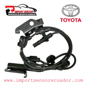 SENSOR ABS TOYOTA RAV 2.4L 2.5L 3.5L "FRONTAL DERECHO" Código: 89542-42050