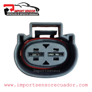 CONECTOR 2 PINES VENTILADOR REFRIGERANTE AUDI - VOLKSWAGEN - AMAROK Código: SOQ595