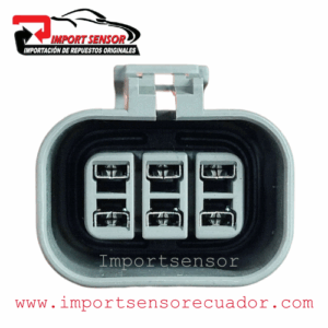 CONECTOR 6 PINES SELENOIDE DE PURGA Código: SOQ609