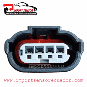 CONECTOR 4 PINES SENSOR FLUJO DE AIRE TOYOTA Código: SOQ612
