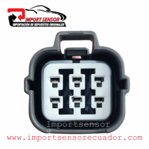 CONECTOR 6 PINES SENSOR DE OXIGENO SUBARU Código: SOQ620