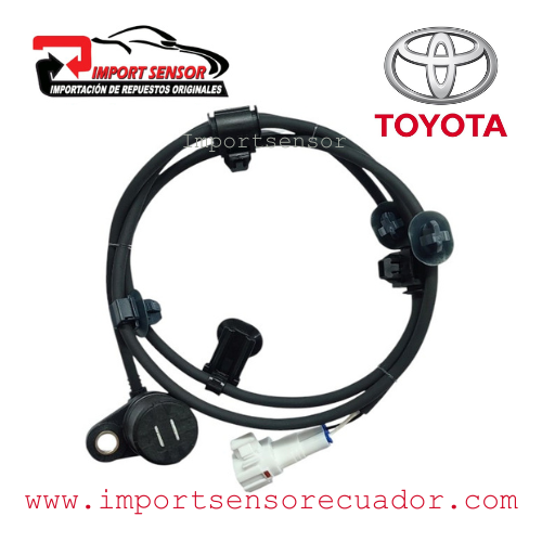 SENSOR ABS TOYOTA FORTUNER 2.5 3.0 04-15  «POSTERIOR DERECHO» Código: 89545-0K050