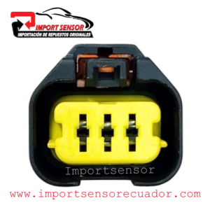 CONECTOR 3 PINES SENSORES VARIOS PEUGEOT Y CITROEN Código: SOQ653