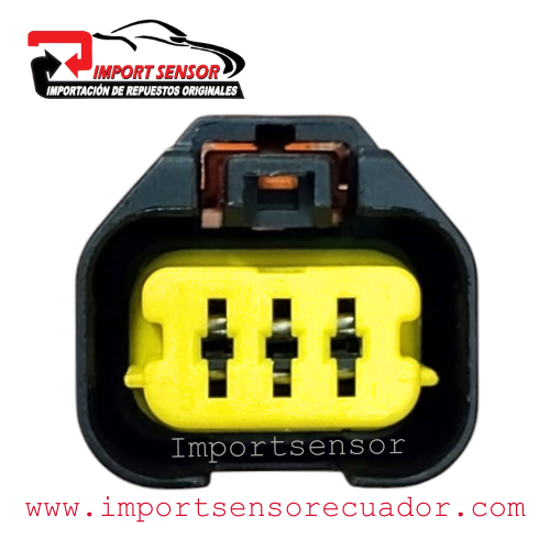 CONECTOR 3 PINES SENSORES VARIOS PEUGEOT Y CITROEN Código: SOQ653