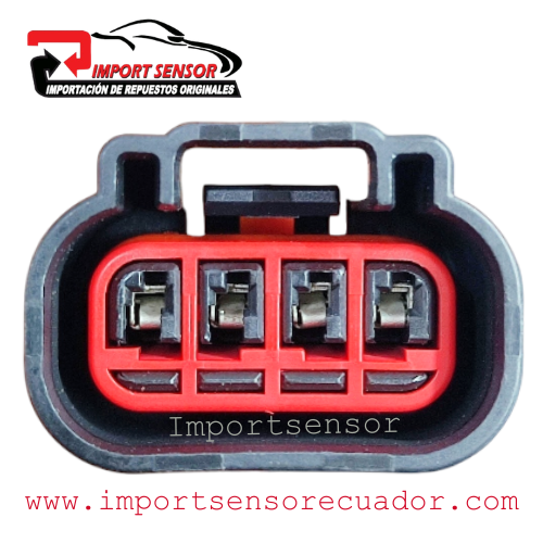 CONECTOR 4 PINES SENSORES VARIOS FORD  Código: SOQ508